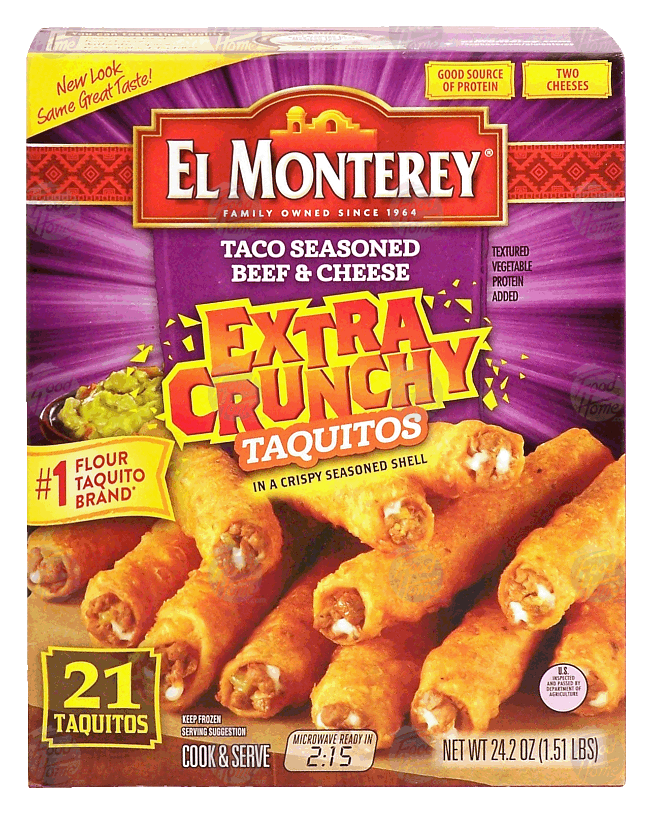 Product Infomation for El Monterey Extra Crunchy