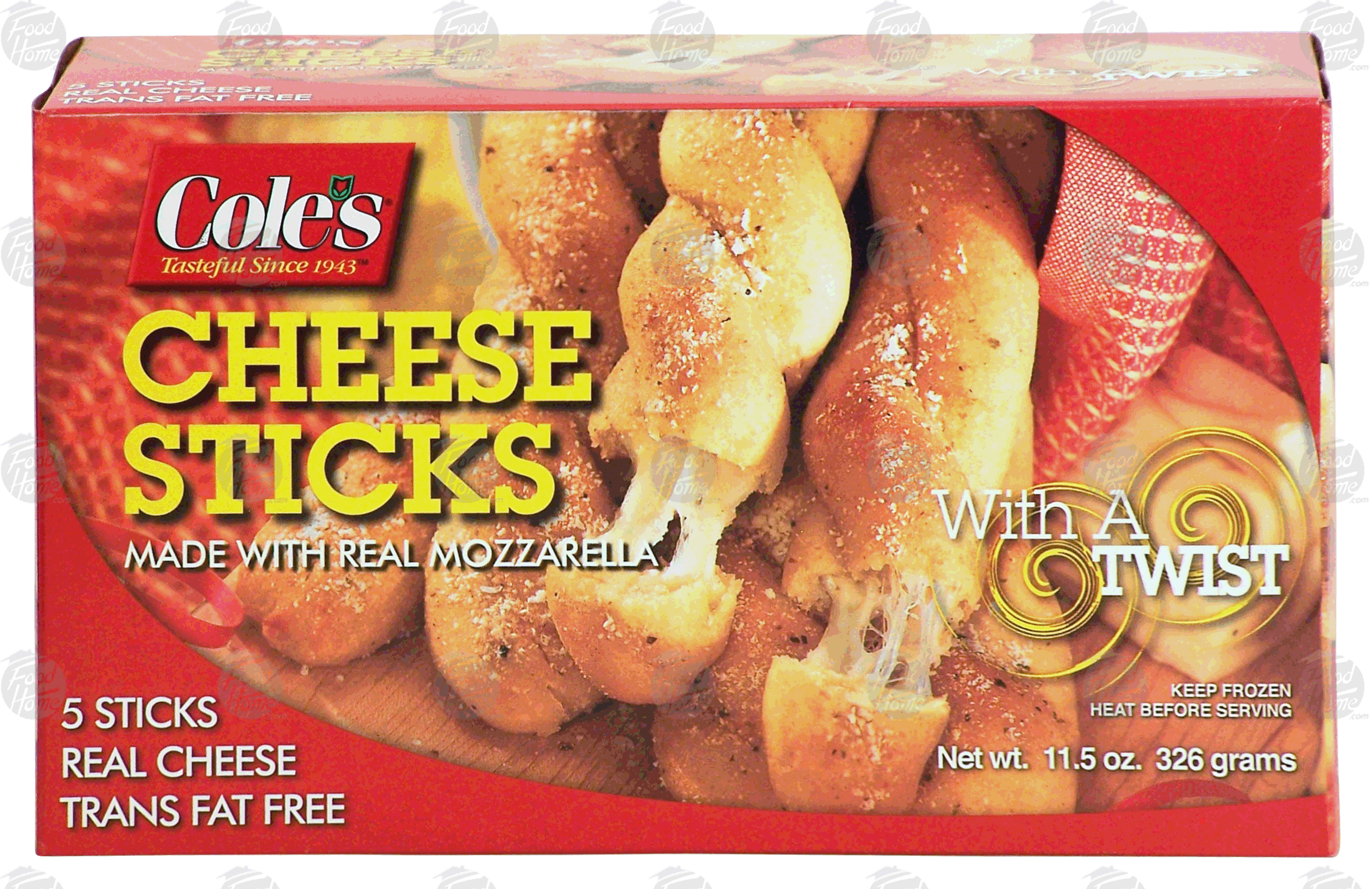 Product Infomation for Cole's With A Twist cheese