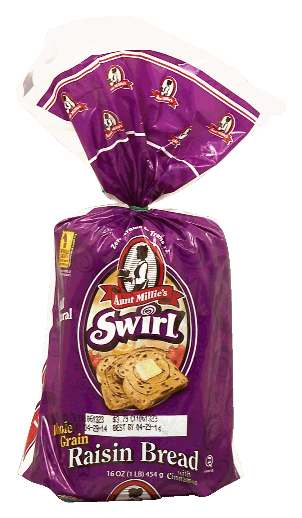 Product Infomation for Aunt Millie's Swirl raisin
