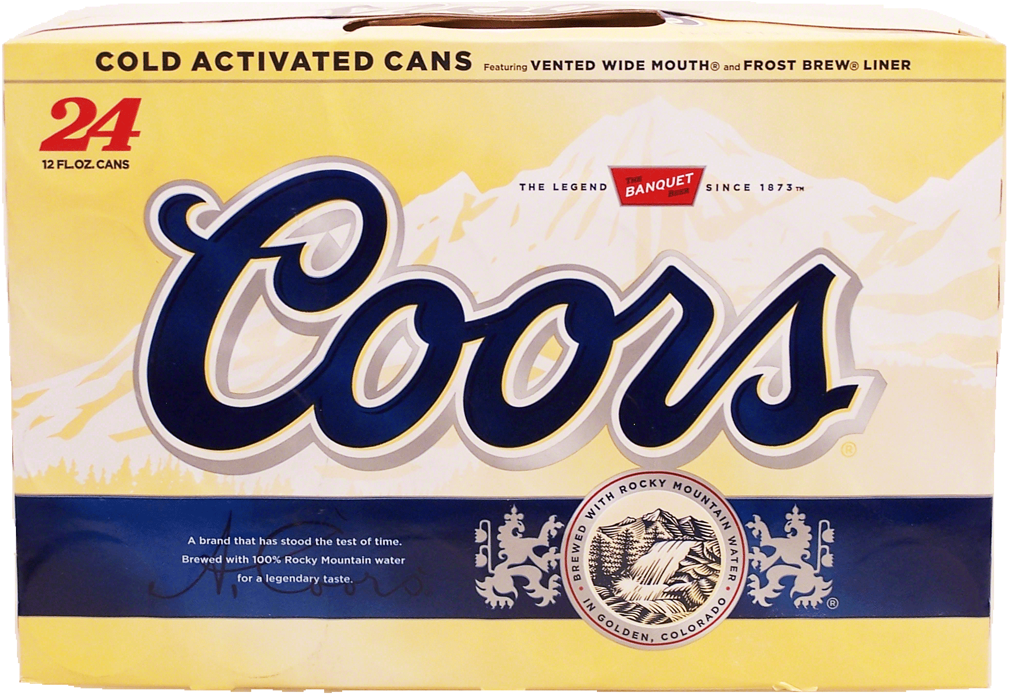 Product Infomation for Coors Beer 12 Oz Cans