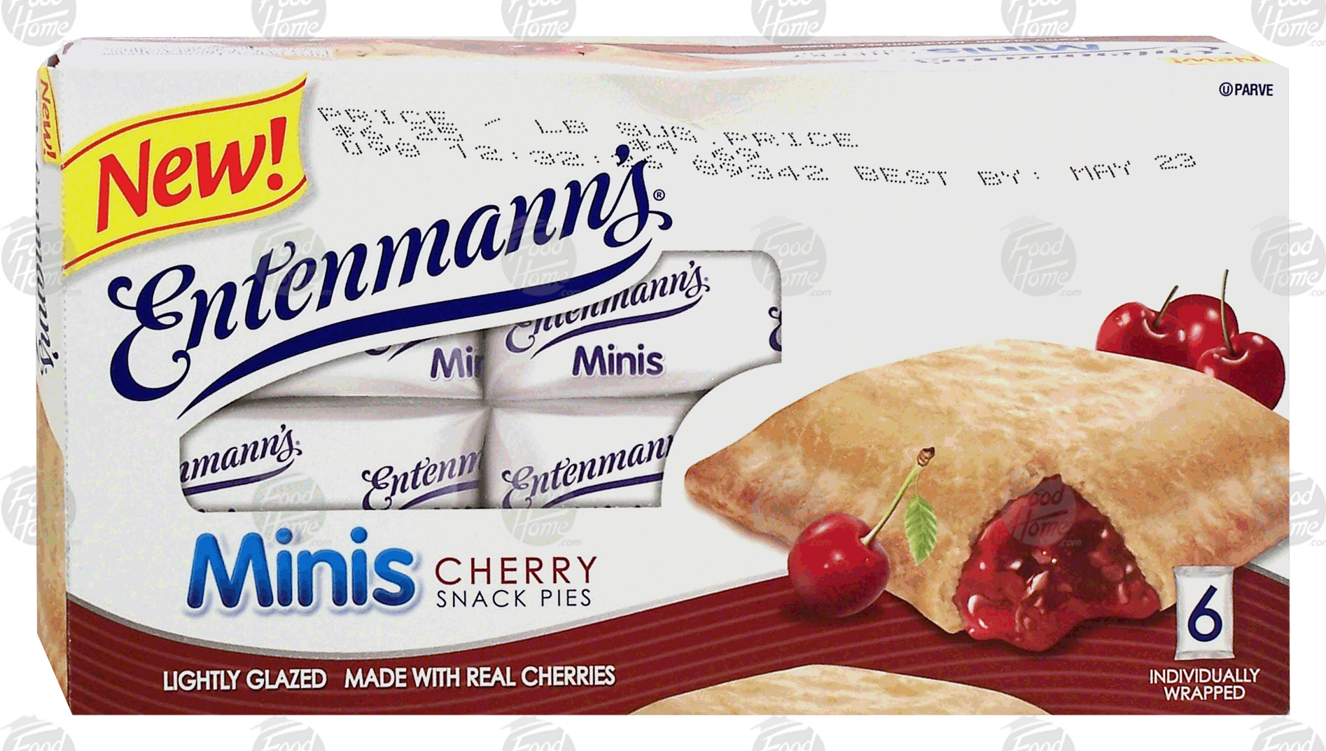 Product Infomation for Entenmann's Minis cherry