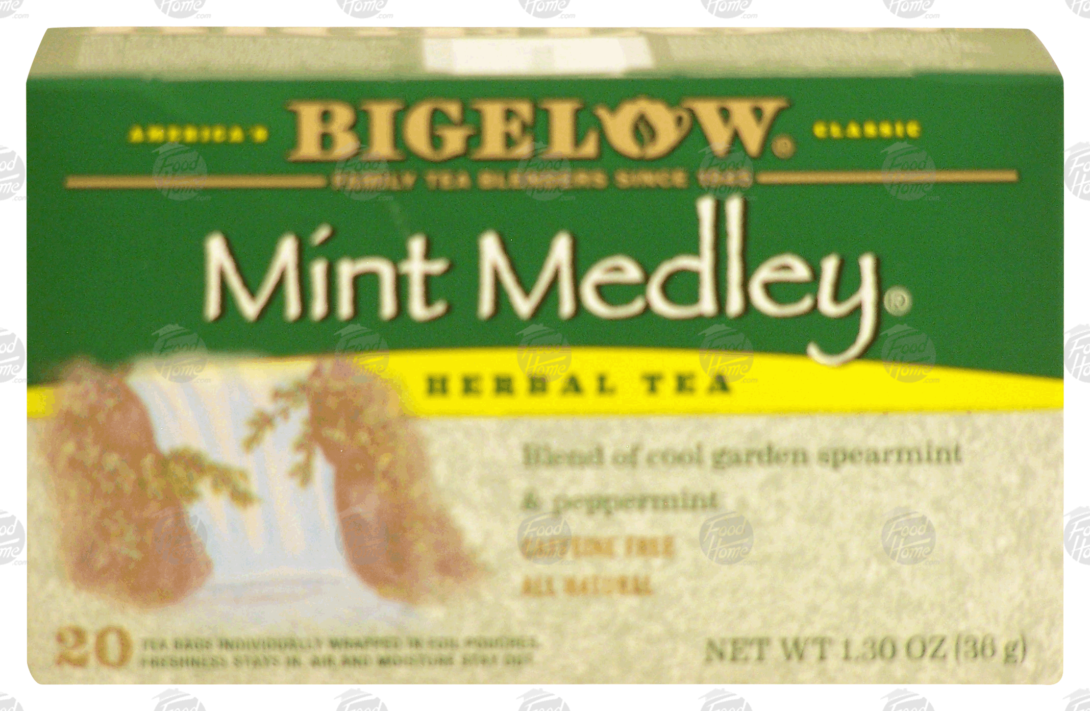 Product Infomation for Bigelow Herbal Tea Mint