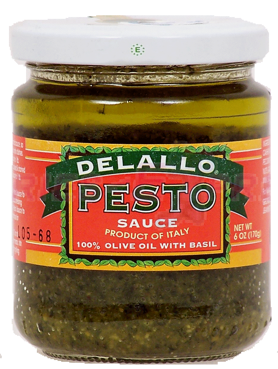 Product Infomation for Delallo pesto sauce, 100