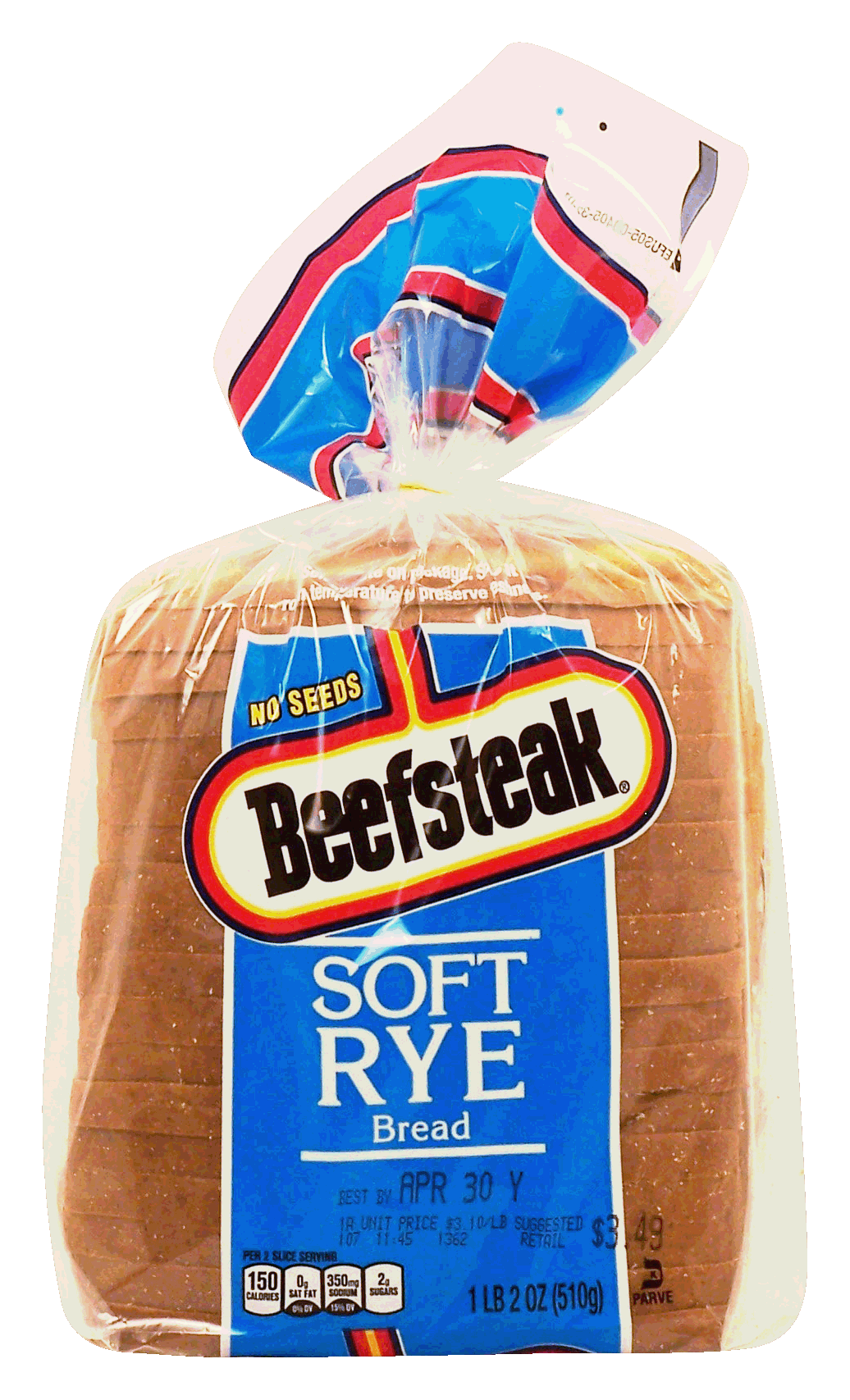 Product Infomation for Beefsteak soft rye sliced