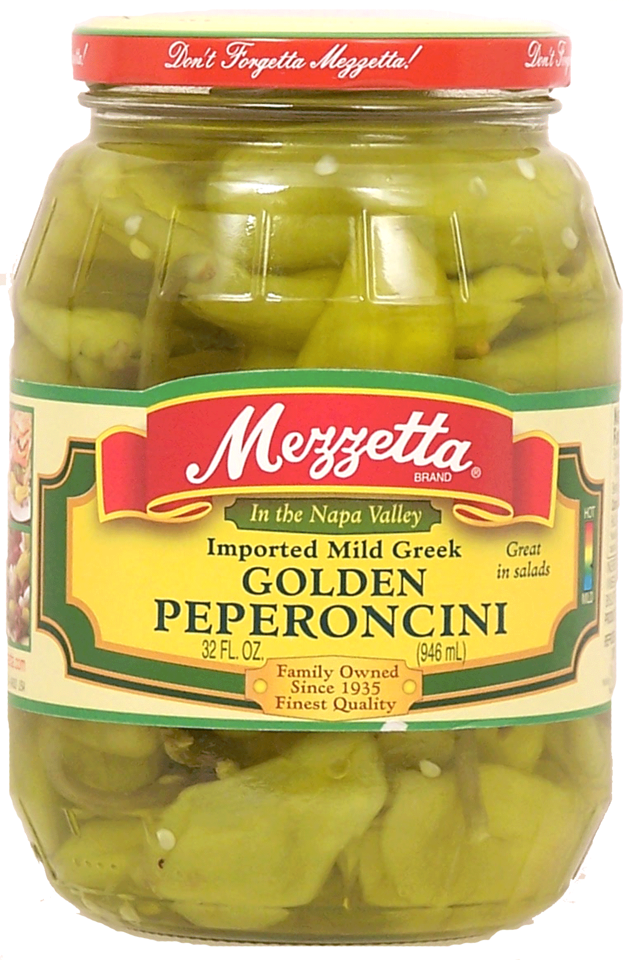 Product Infomation for Mezzetta imported mild