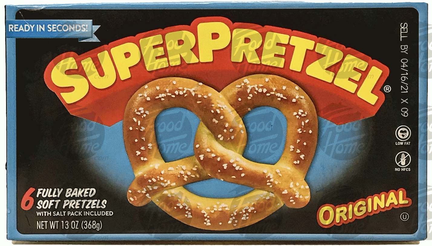 Product Infomation for SuperPretzel Soft Pretzels