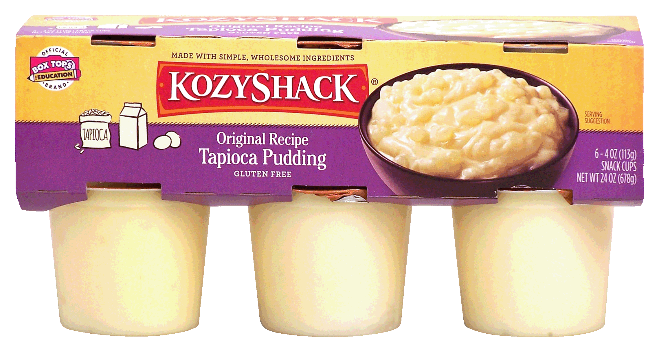 Product Infomation for Kozy Shack original recipe