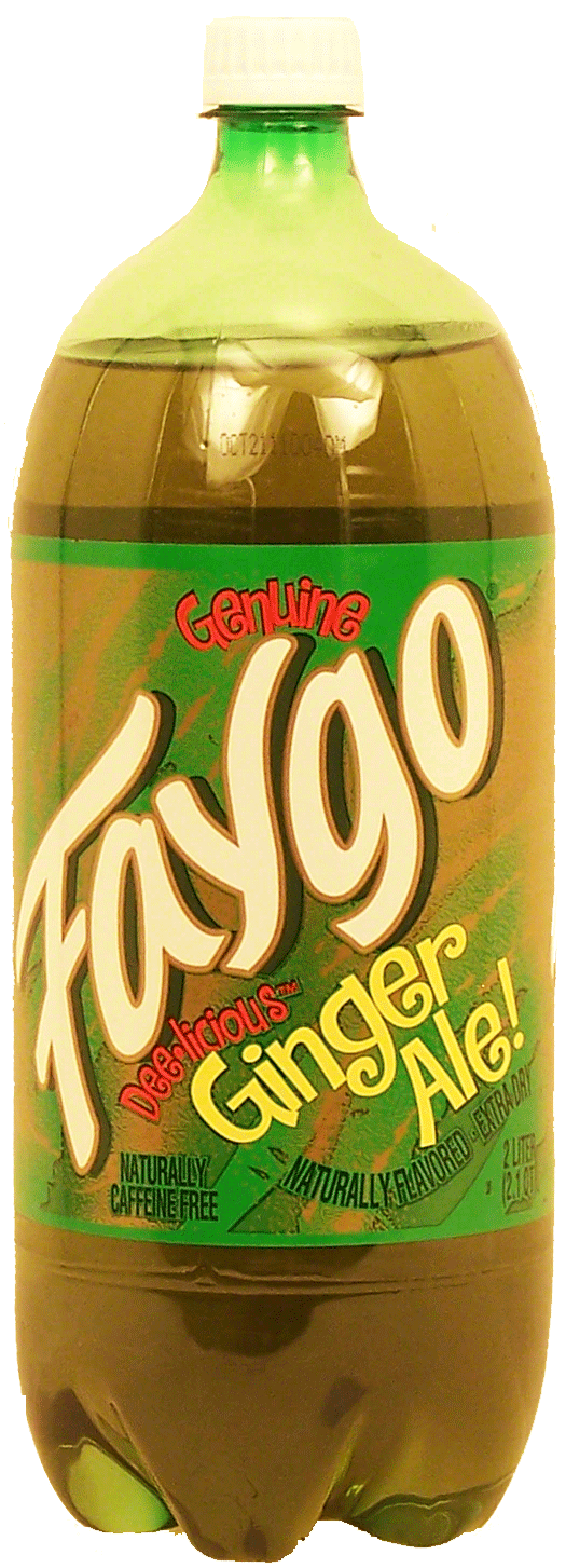 Product Infomation for Faygo ginger ale, extra