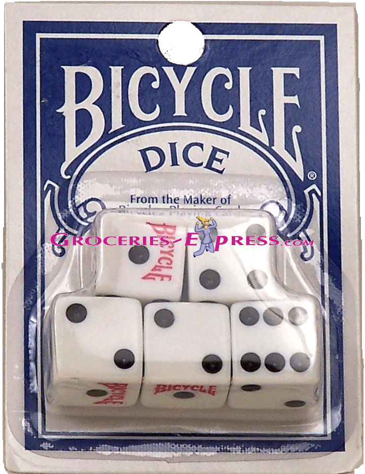 Product Infomation for Bicycle dice" 7385400106