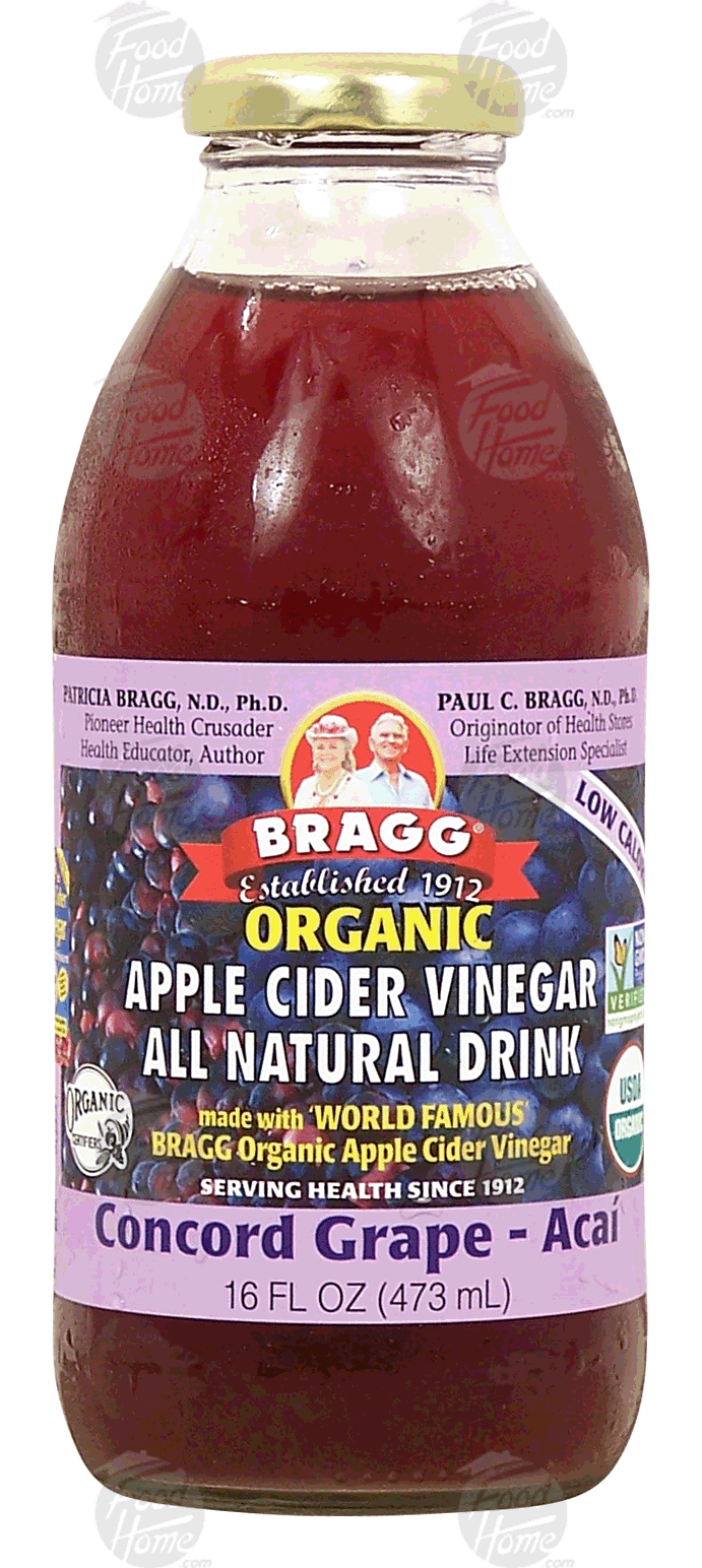 Product Infomation for Bragg organic apple cider