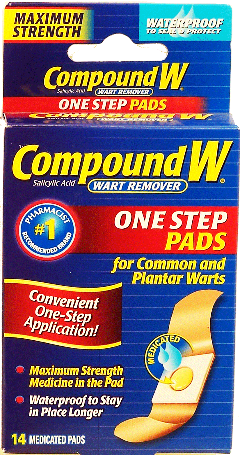 Product Infomation for Compound W One Step Pads
