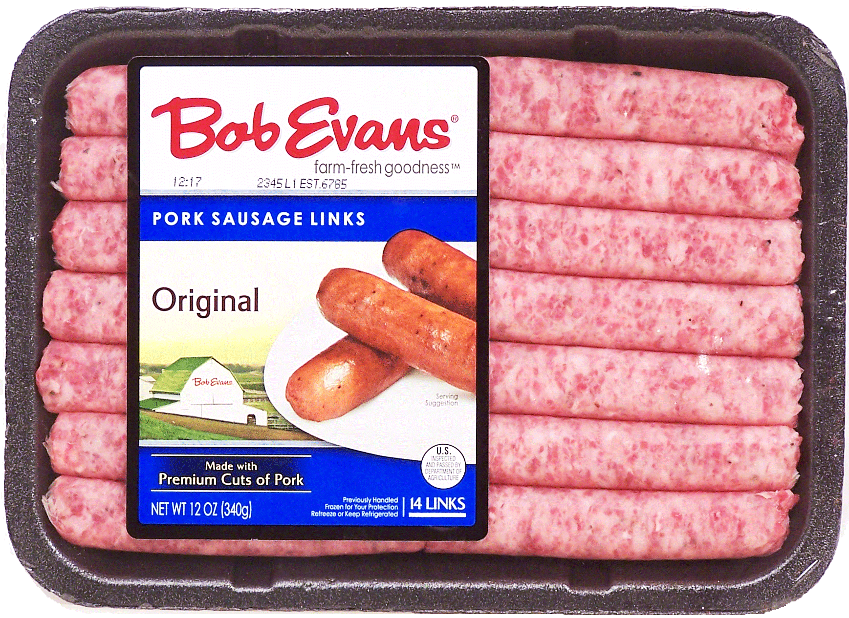 Groceries Express Product Infomation For Bob Evans Original Pork 