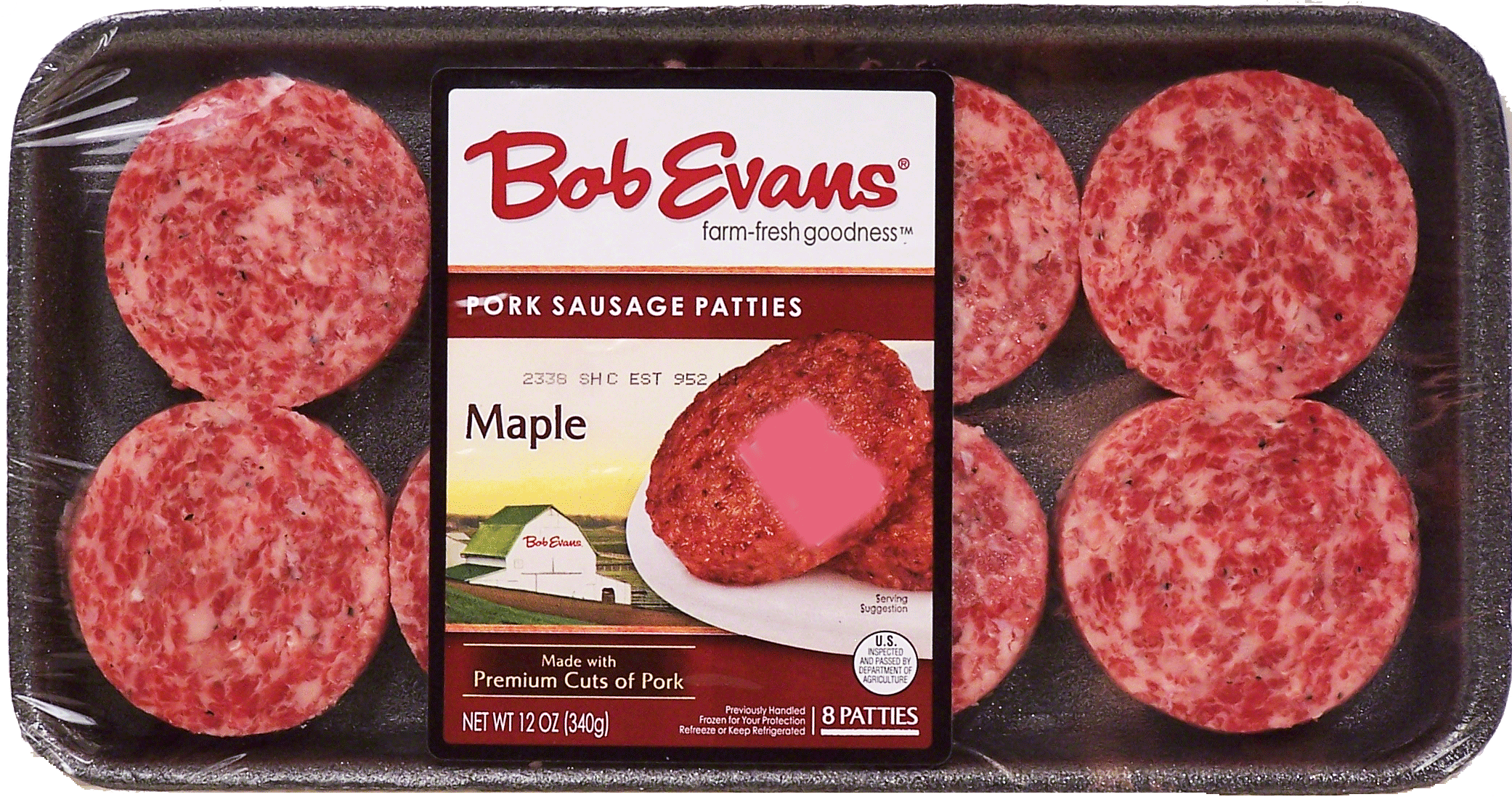 Product Infomation for Bob Evans maple pork