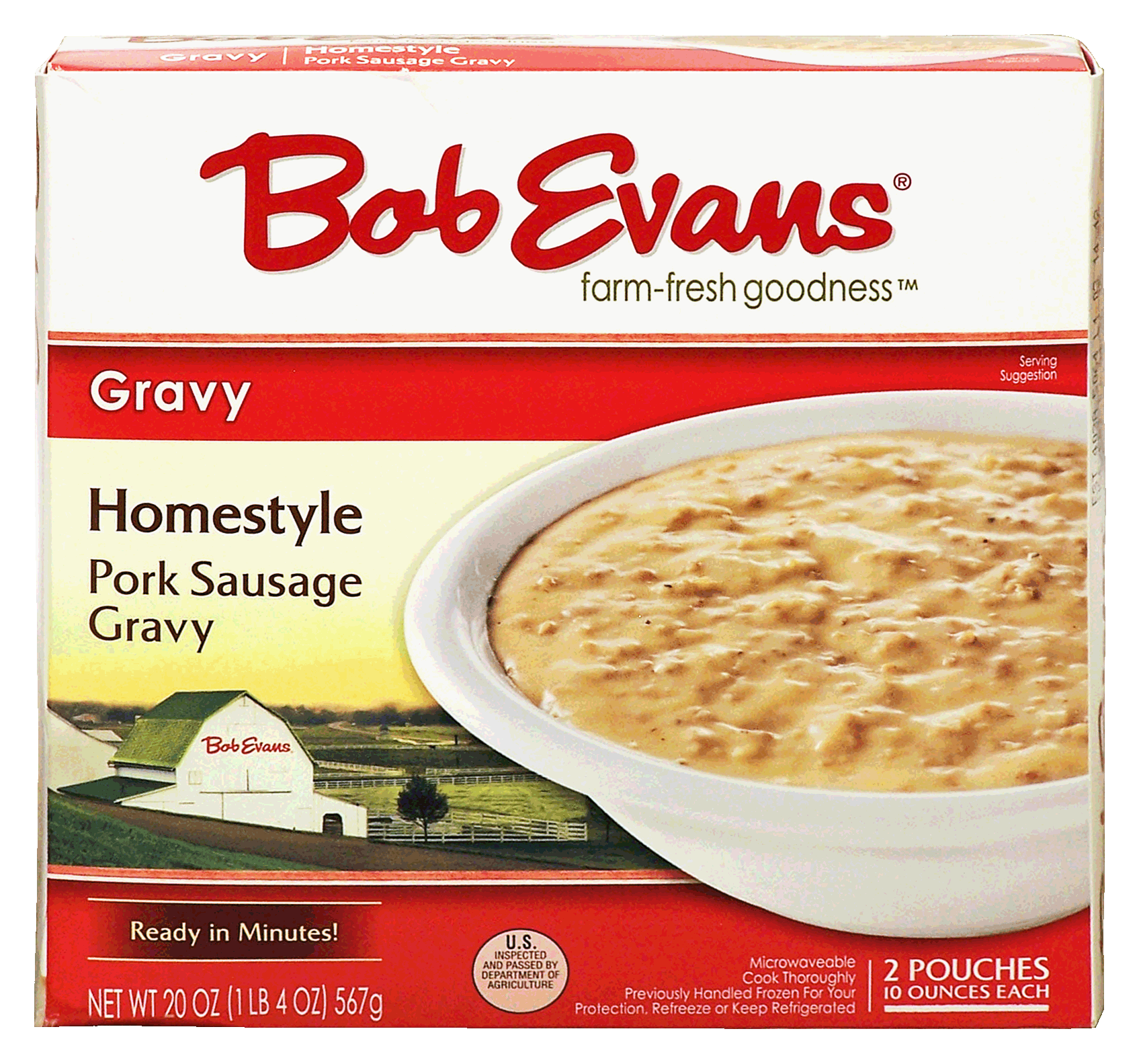 Product Infomation for Bob Evans homestyle pork