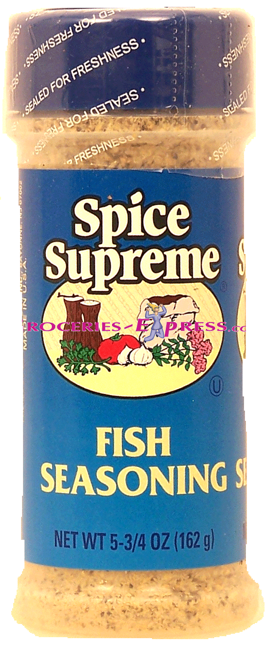 Product Infomation for Spice Supreme fish