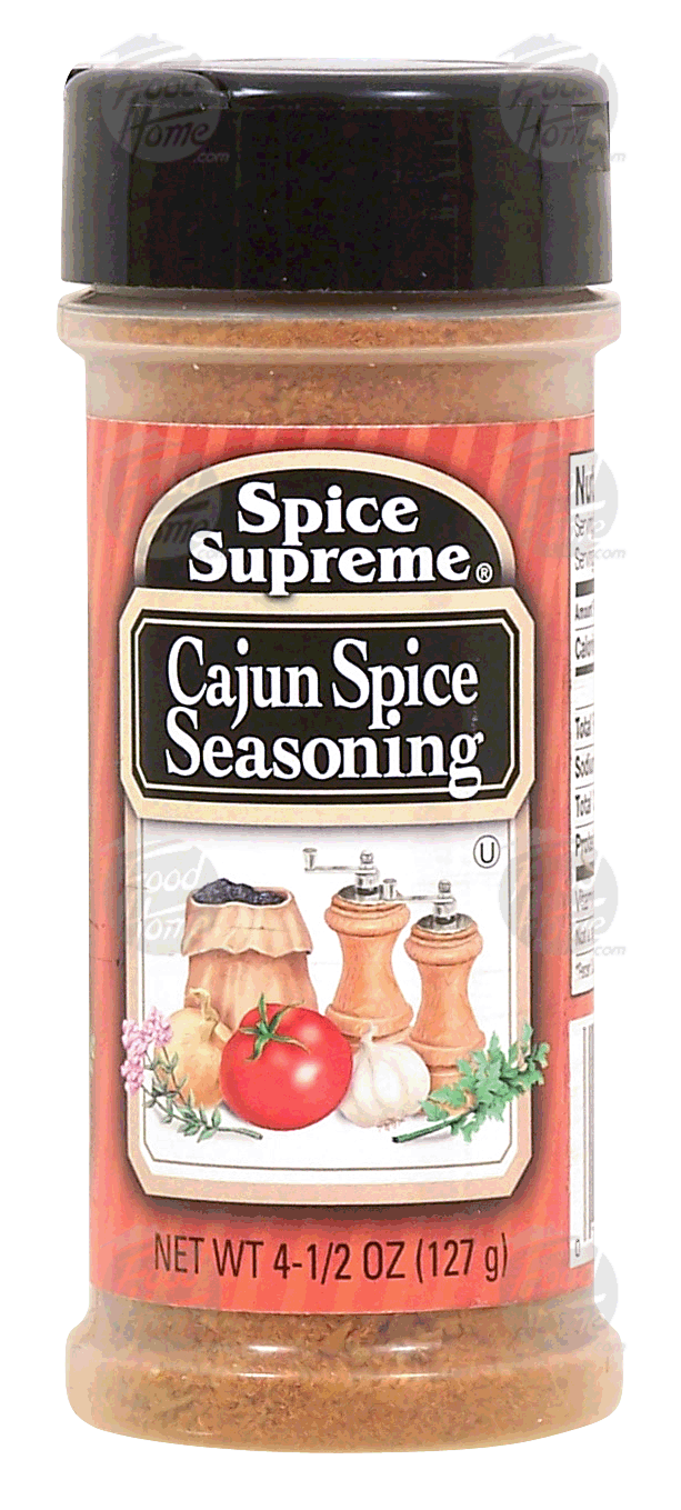 Product Infomation for Spice Supreme cajun spice