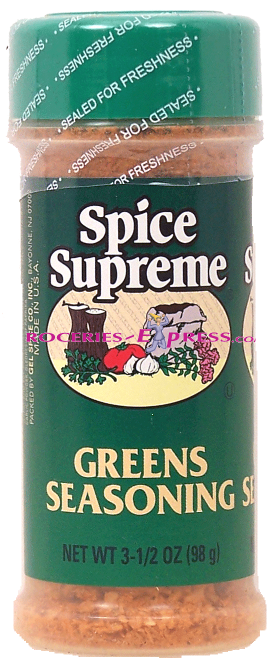 Product Infomation for Spice Supreme Greens