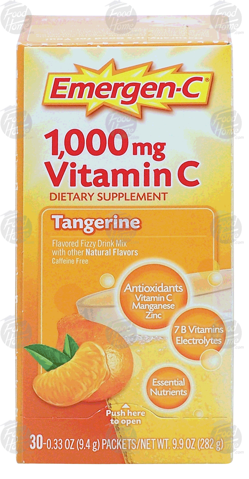 Product Infomation for EmergenC vitamic c 1,000