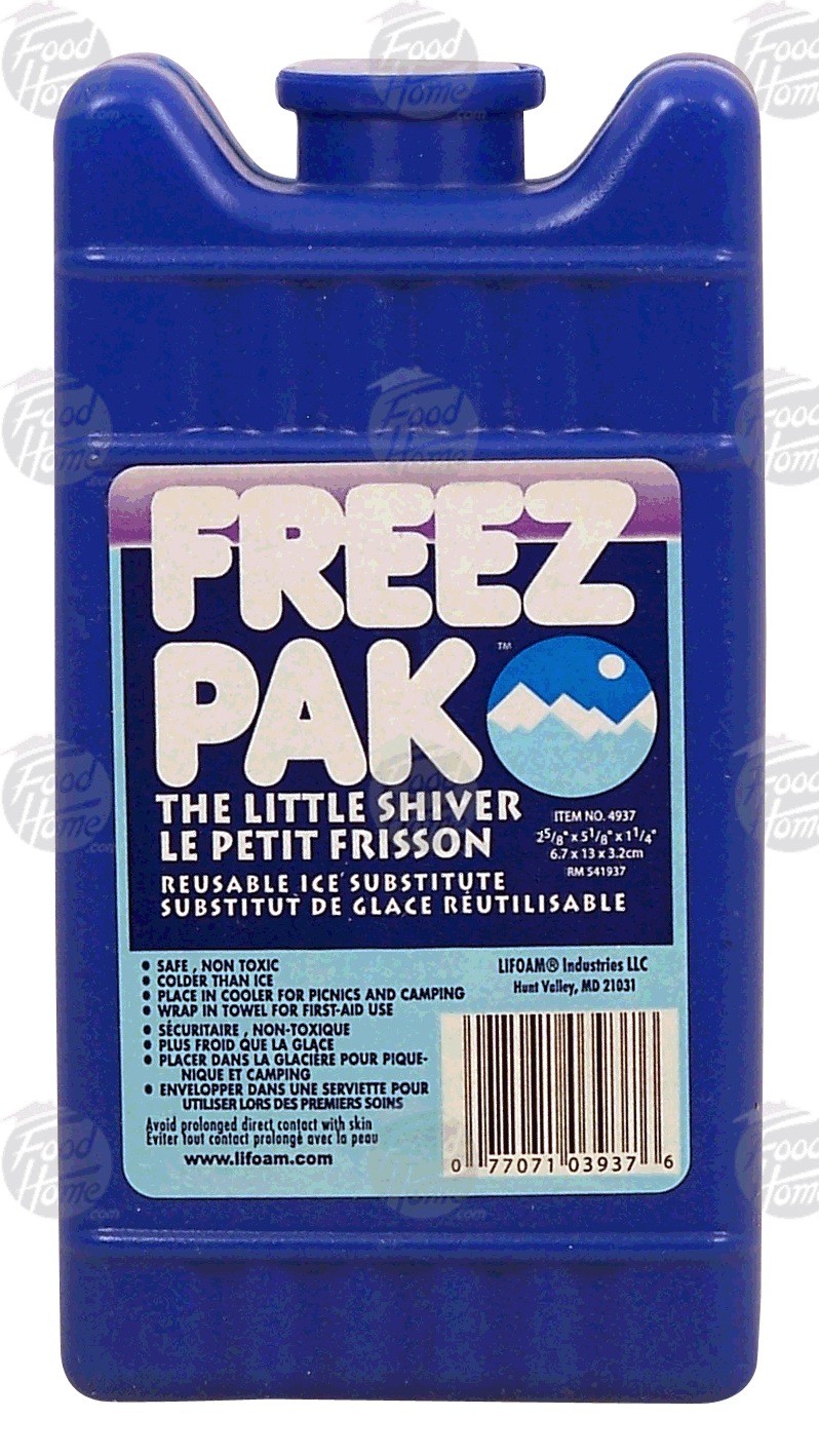 Product Infomation for Freez Pak The Little