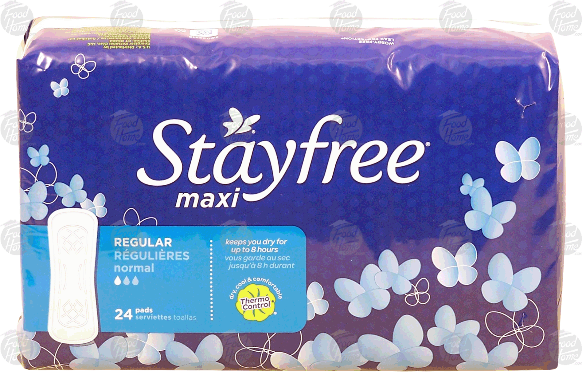 Product Infomation for Stayfree maxi pads