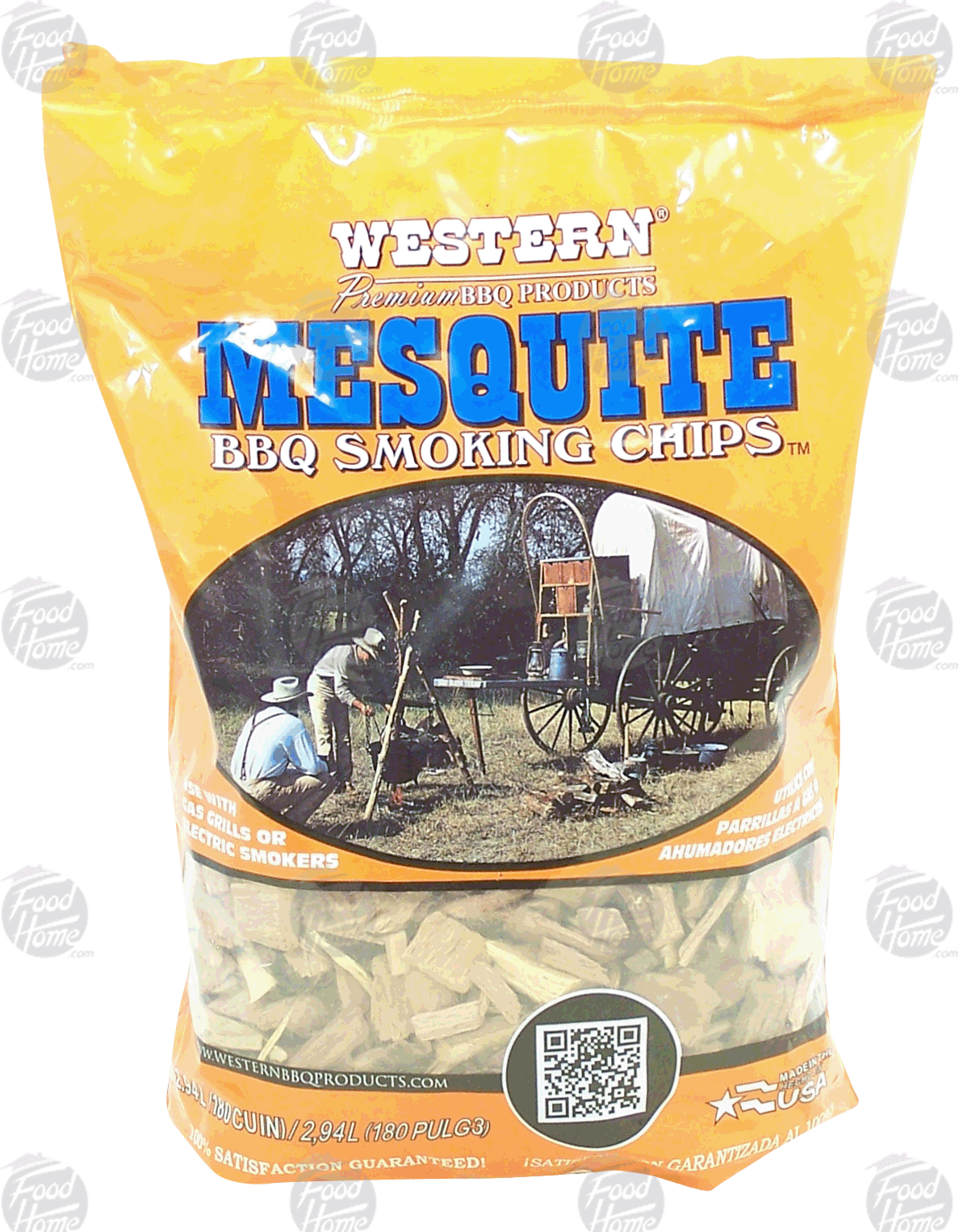 Product Infomation for Western mesquite bbq smoking chips, use with gas or