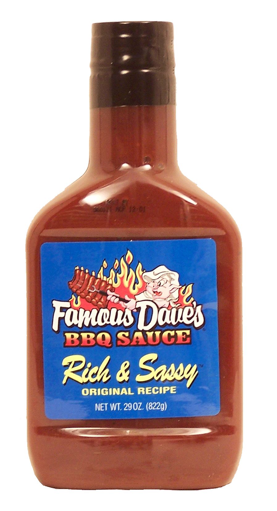 Product Infomation for Famous Dave's bbq sauce