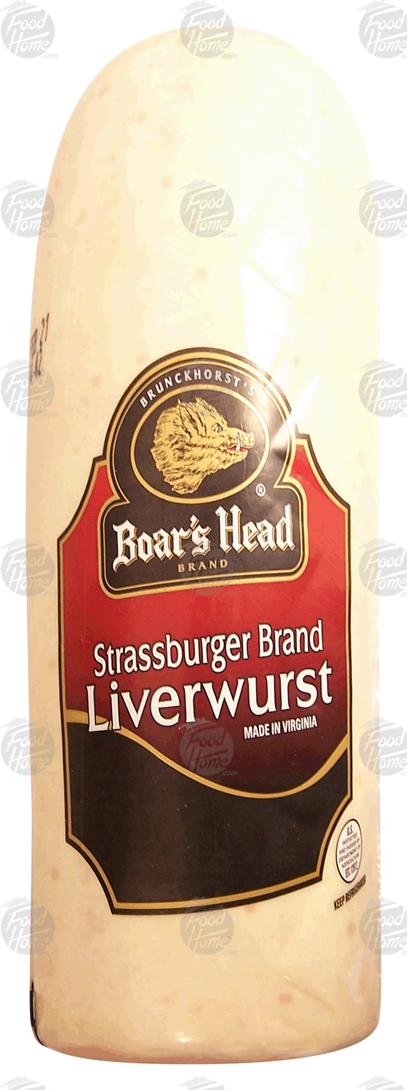 Product Infomation for Boar's Head Strassburger liverwurst sliced" 8188700000