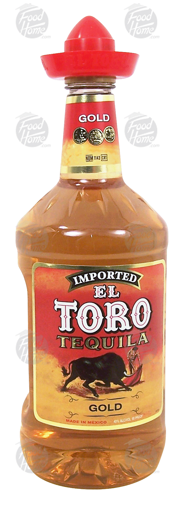 Product Infomation for El Toro Gold tequila
