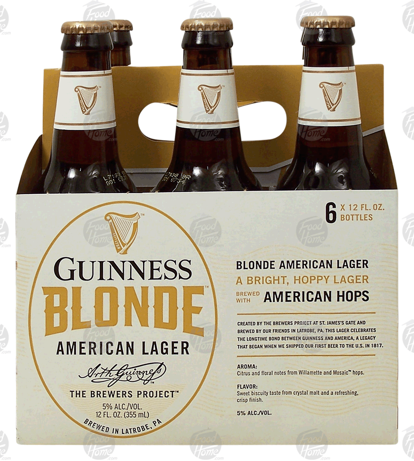 Product Infomation for Guinness Blonde american