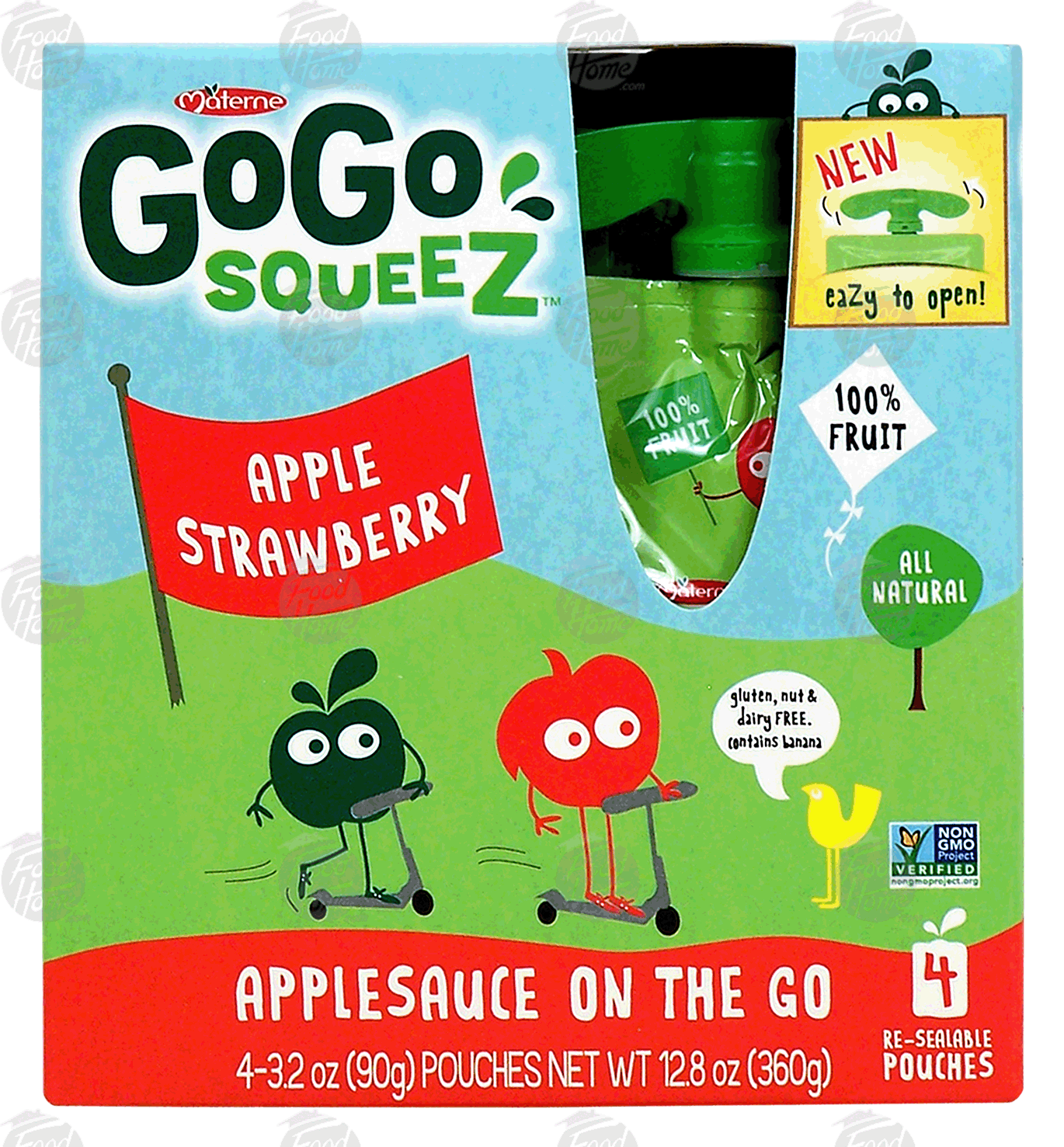 Product Infomation for Go Go Squeez apple