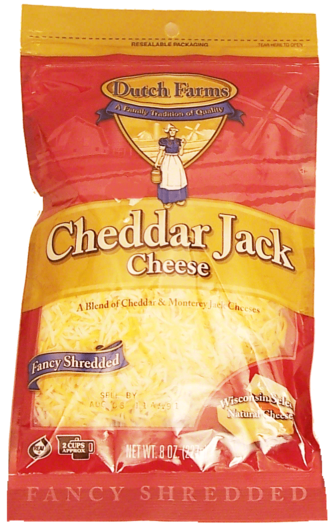 Product Infomation for Dutch Farms Cheddar Jack