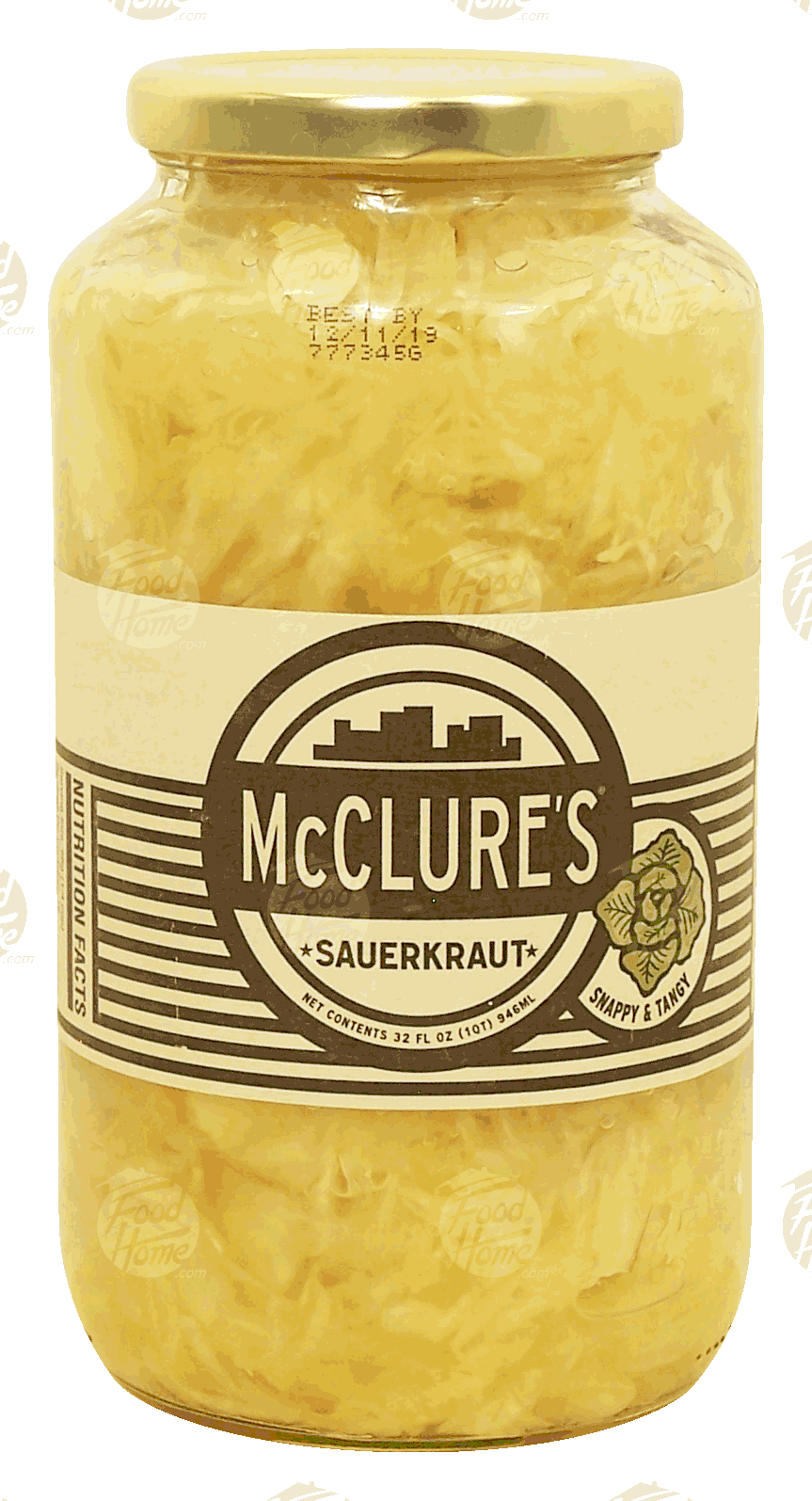 Product Infomation for McClure's sauerkraut