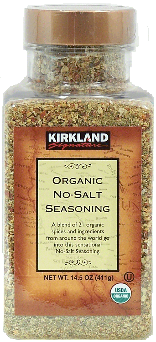 Product Infomation for Kirkland Signature Organic