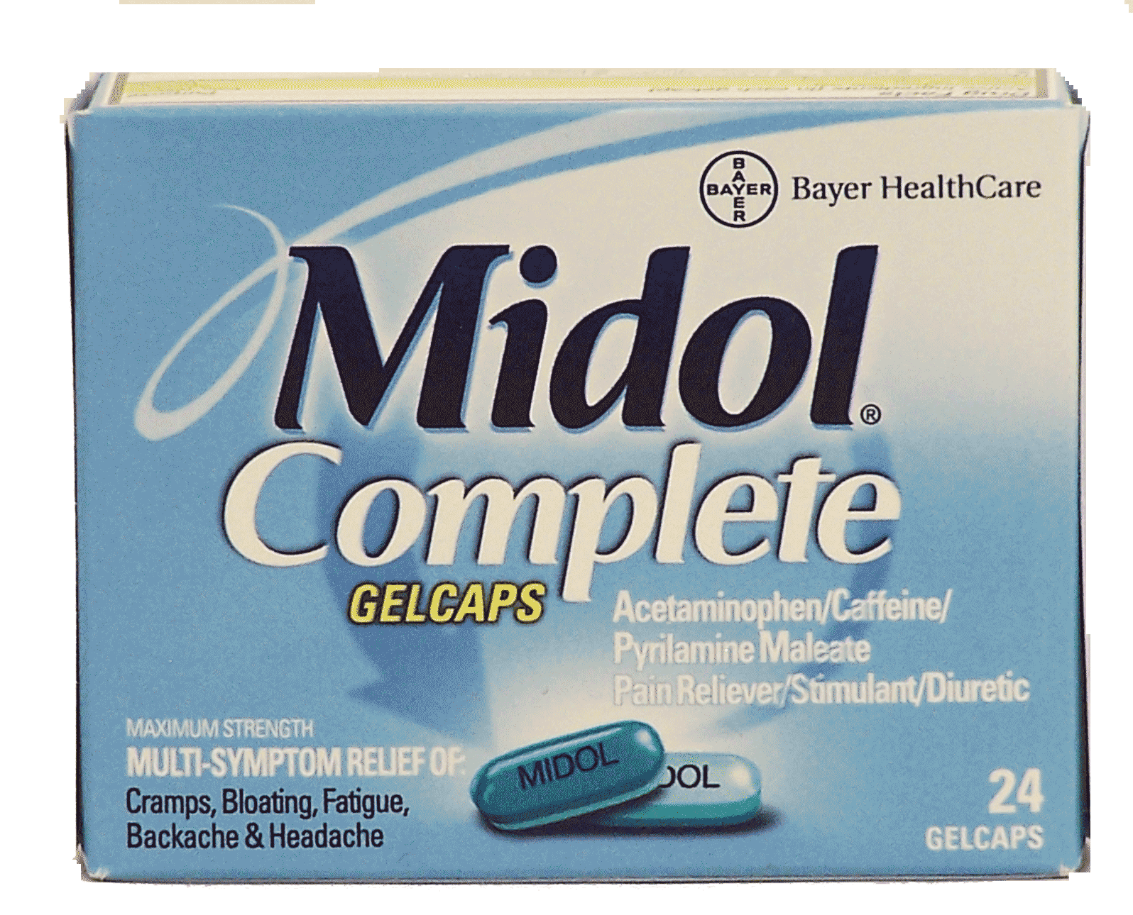 Groceries express product infomation for midol complete pain