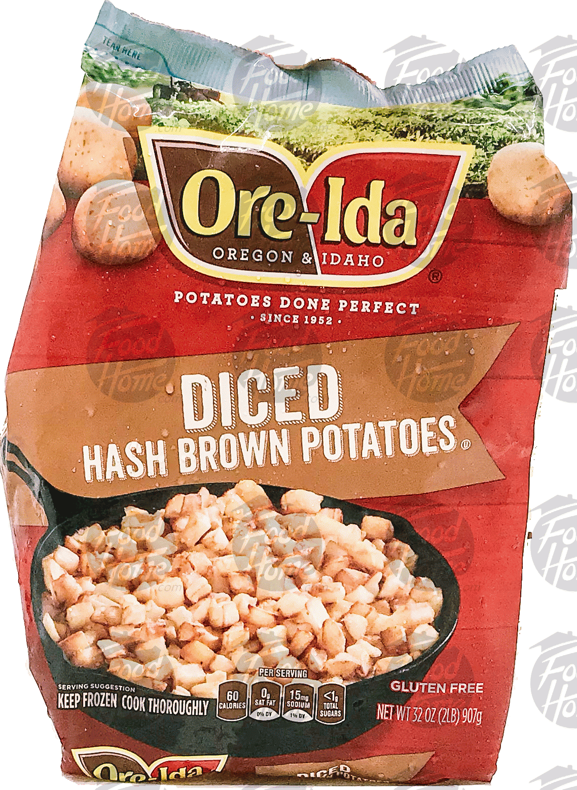 Groceries express product infomation for ore ida diced hash brown