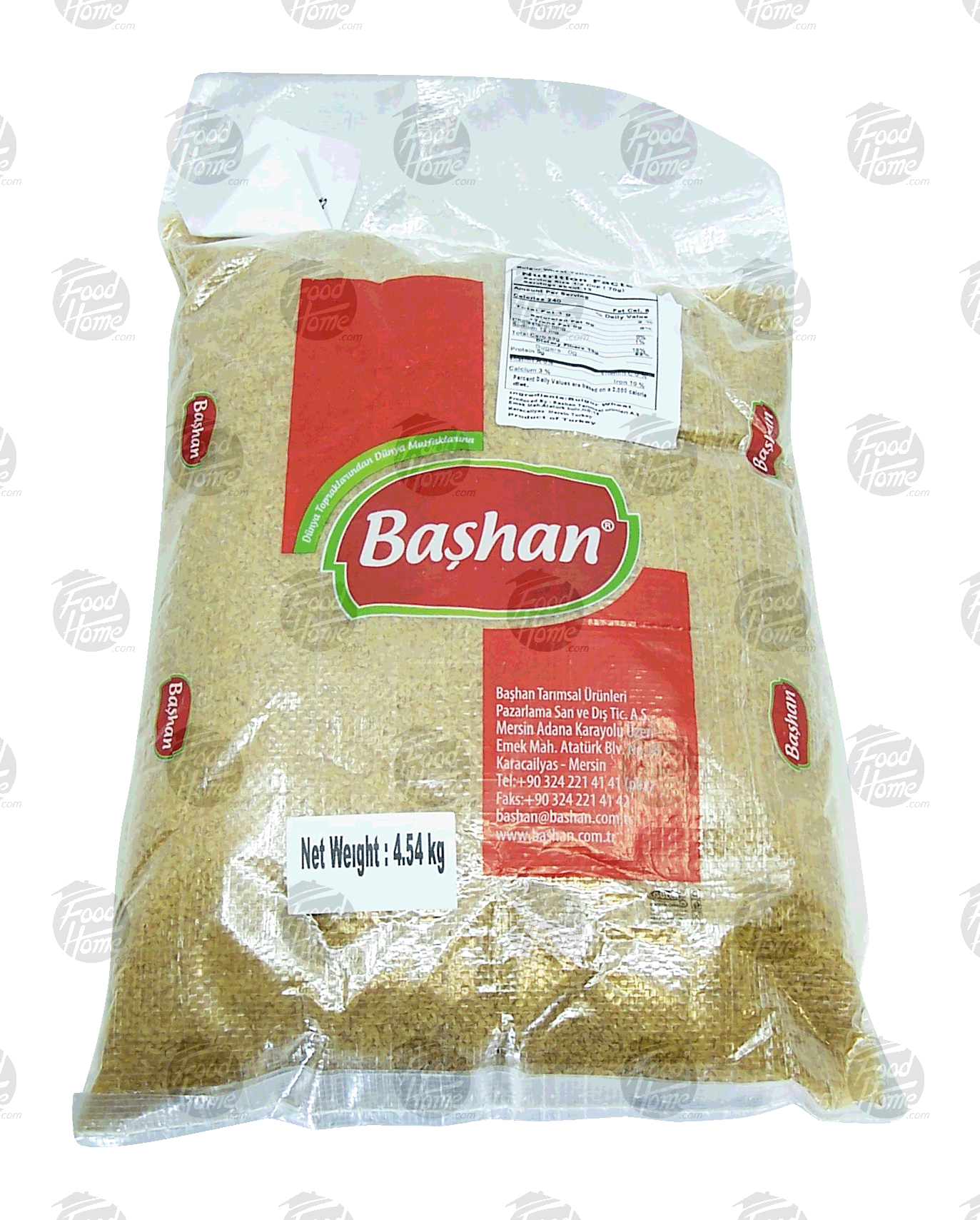 Groceries-Express.com Product Infomation for Bashan bulgur wheat yellow ...