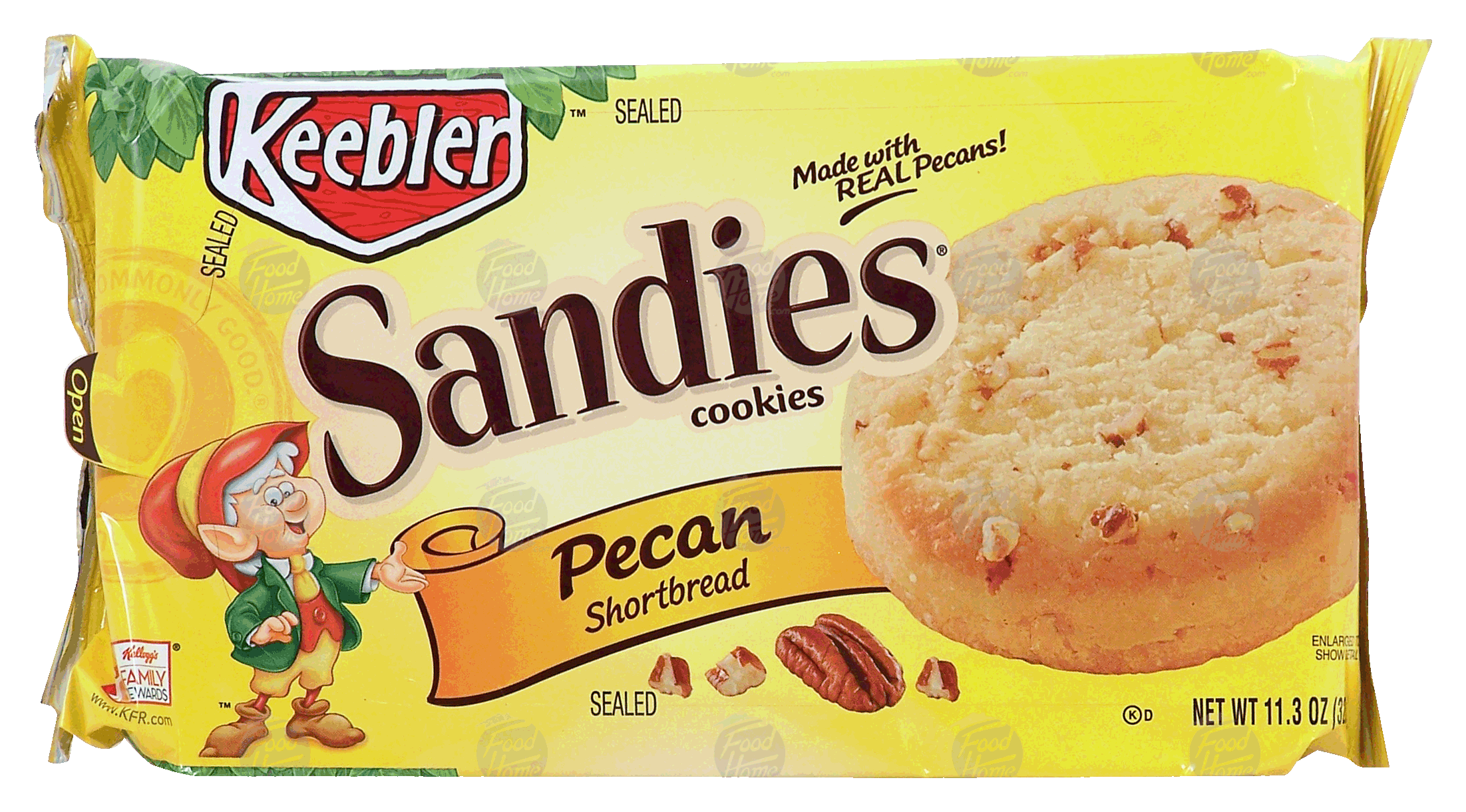 Groceries express product infomation for keebler sandies pecan