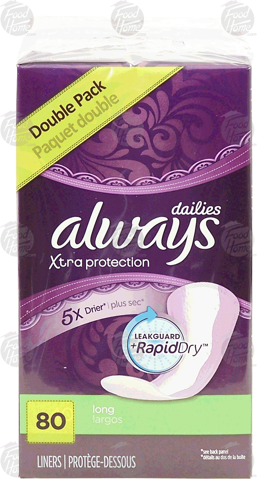 Groceries-Express.com Product Infomation for Always dailies xtra ...