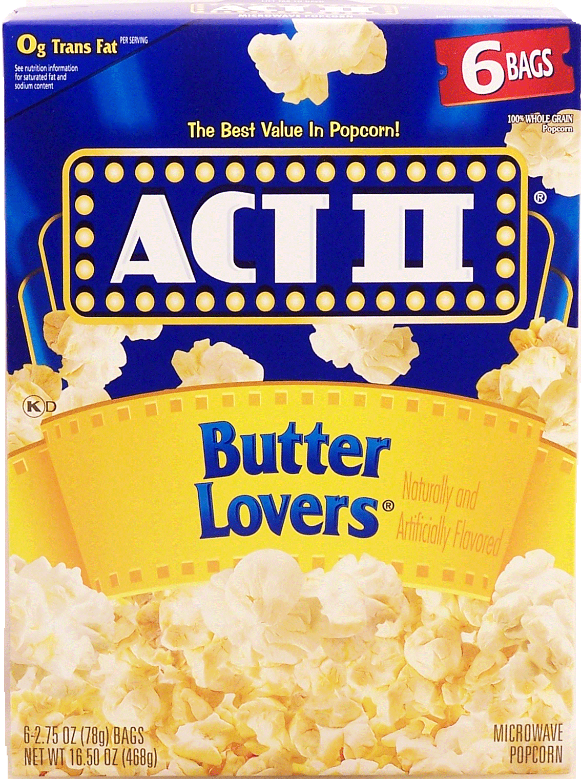 Groceries-Express.Com Product Infomation For Act Ii Butter Lovers ...