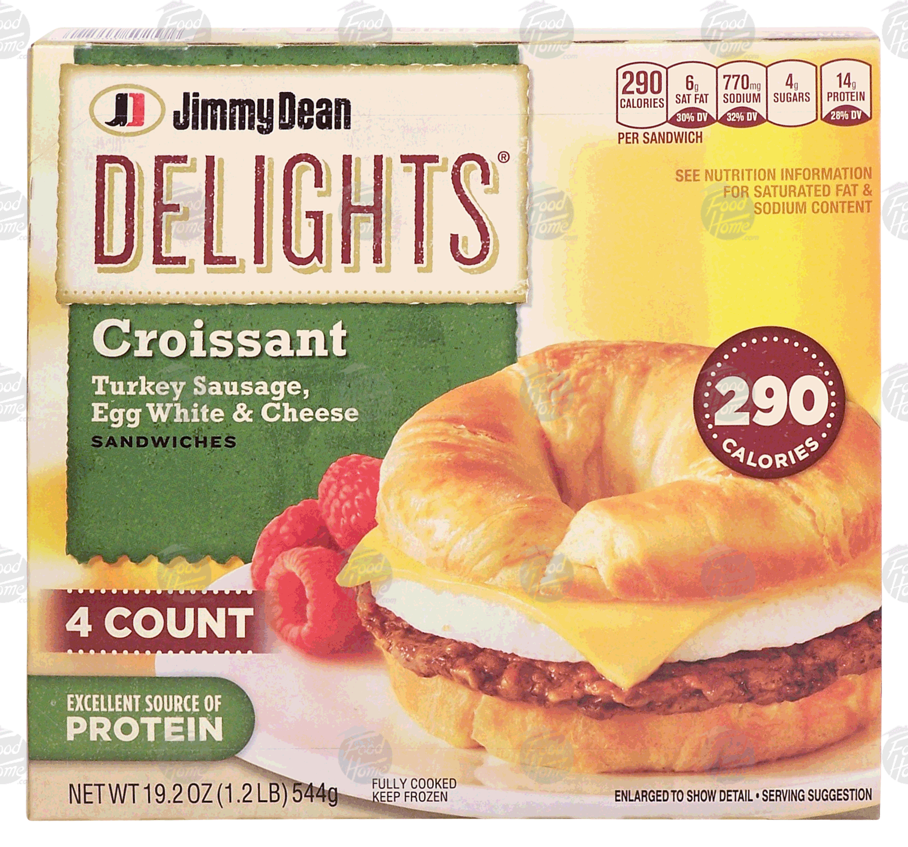 Groceries-Express.com Product Infomation for Jimmy Dean Delights ...