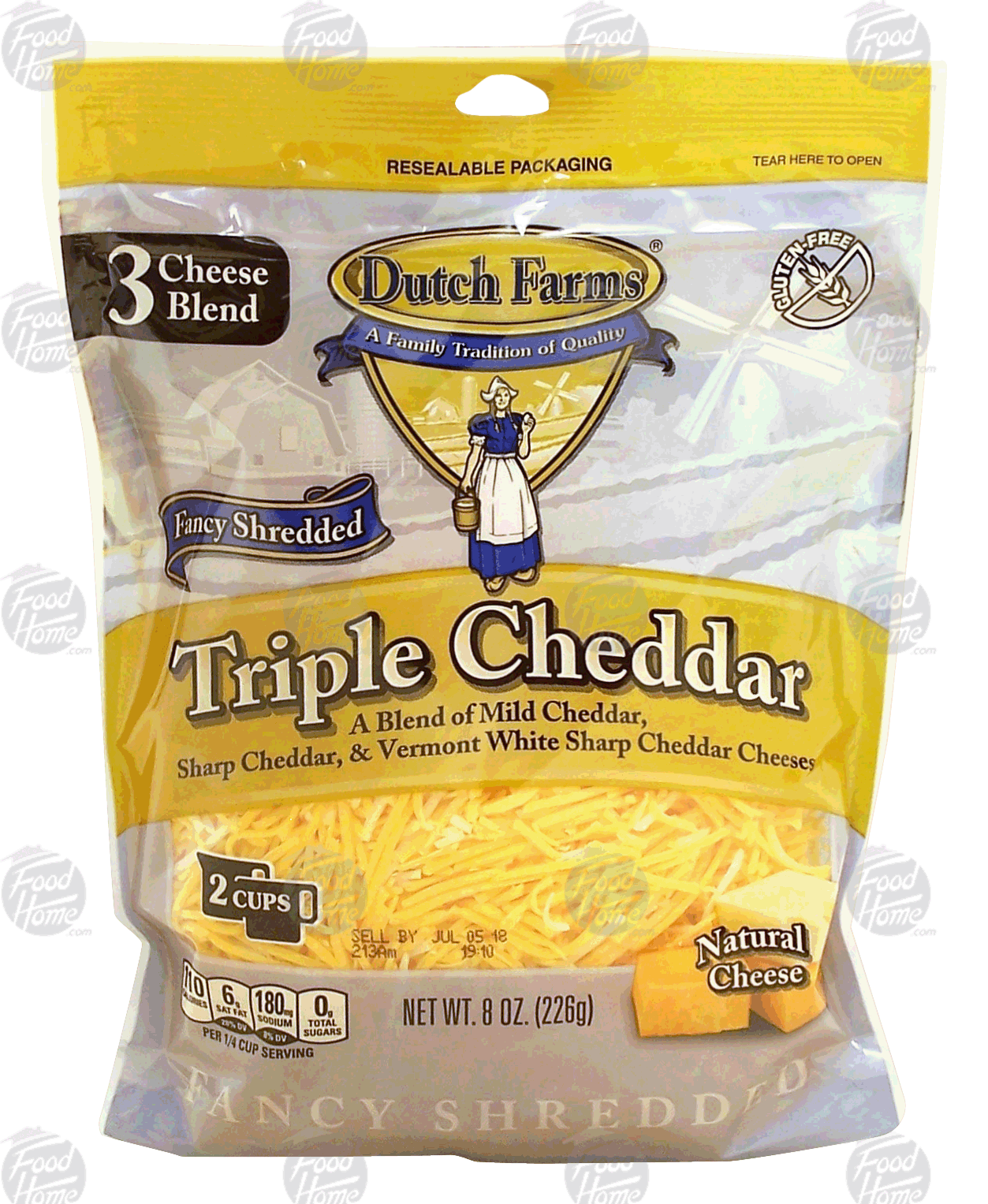 Groceries-Express.com Product Infomation for Dutch Farms Fancy Shredded ...